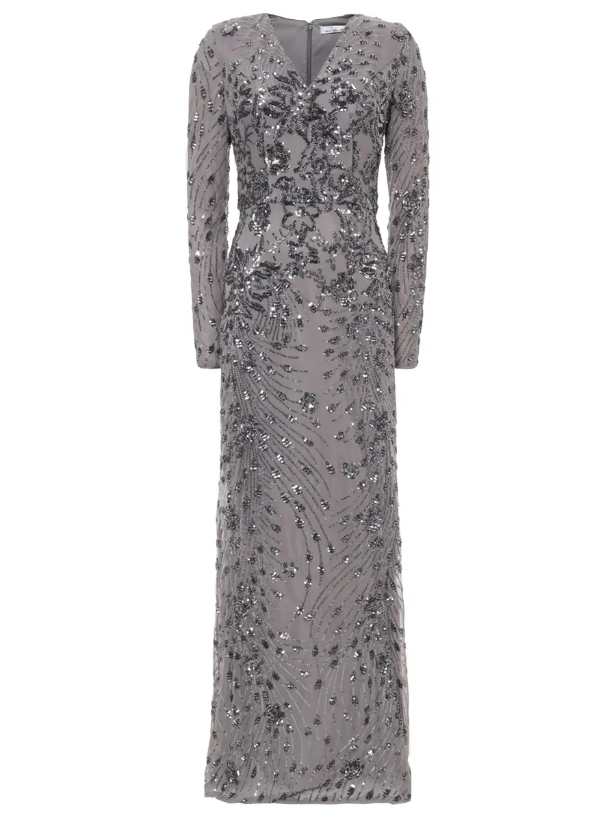 Платье с пайетками