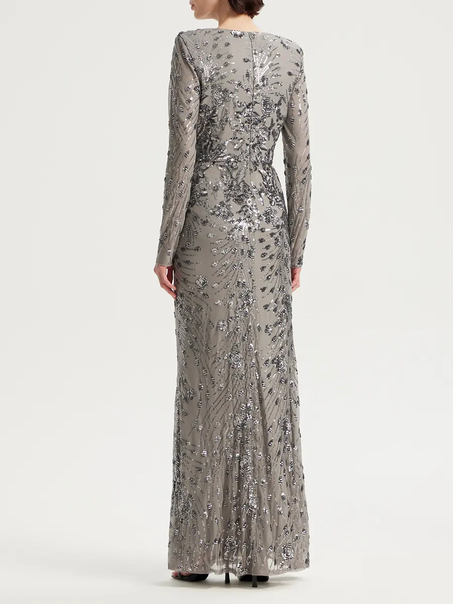 Платье с пайетками