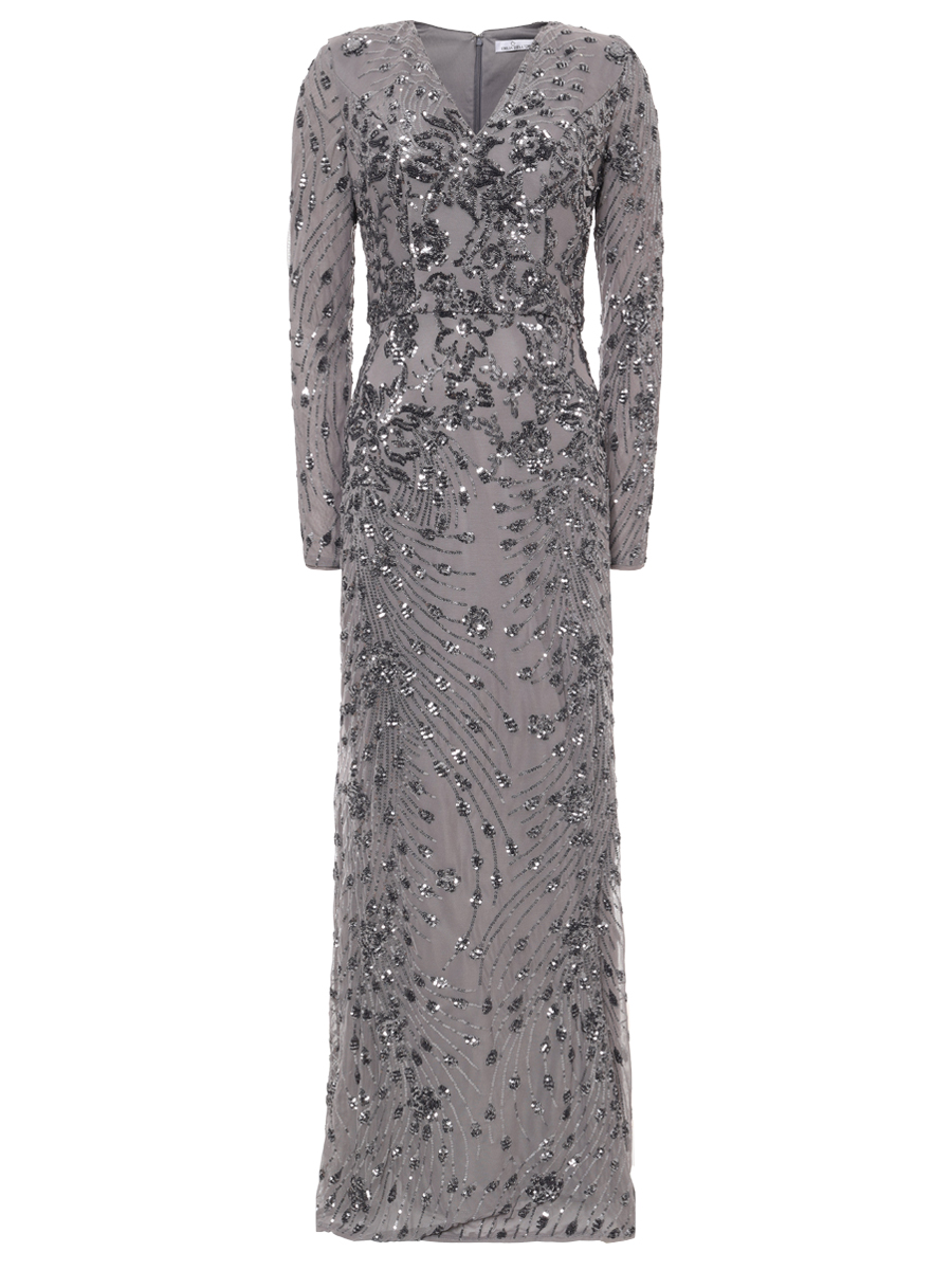 Платье с пайетками