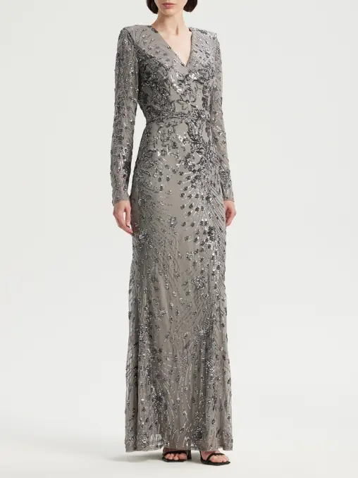 Платье с пайетками EMILIA DELL'ORO