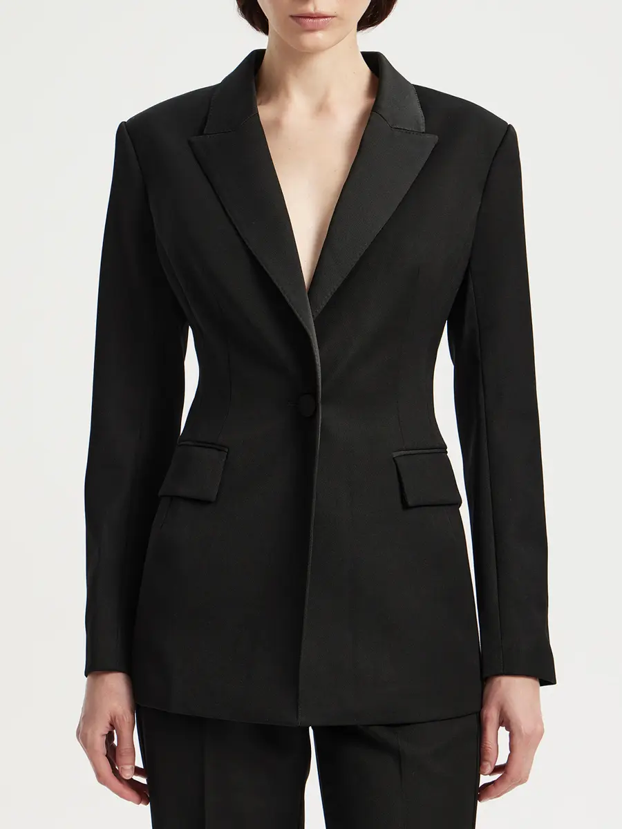 Пиджак однотонный
