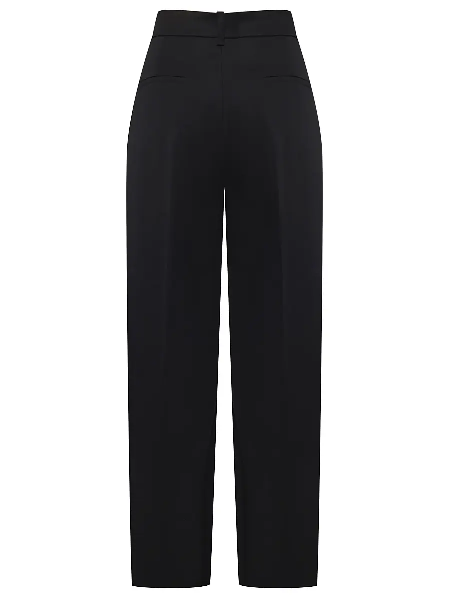 Брюки однотонные