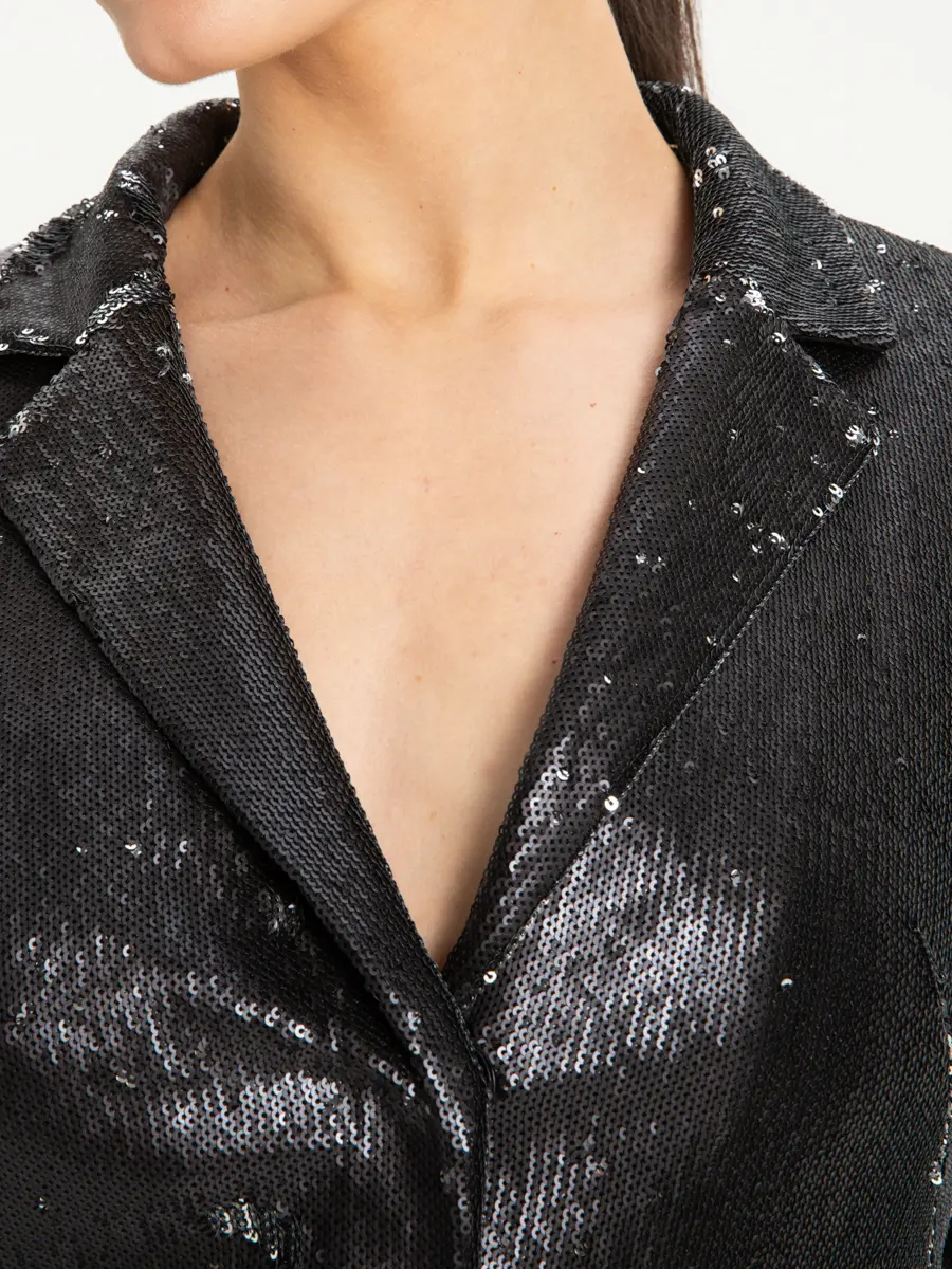Пиджак с пайетками
