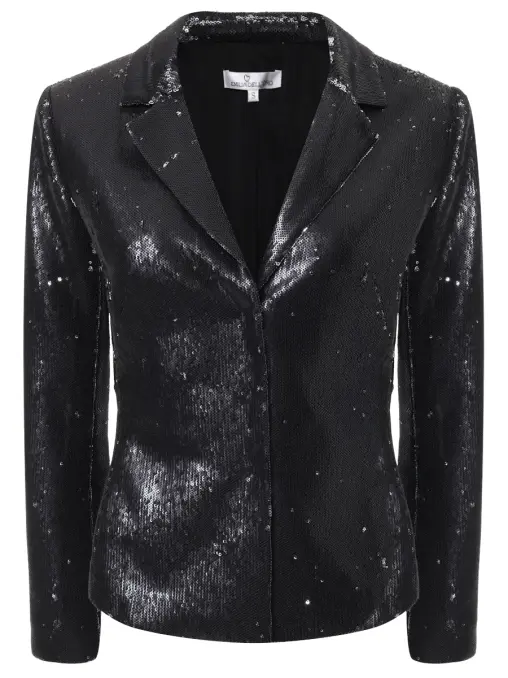 Пиджак с пайетками EMILIA DELL'ORO