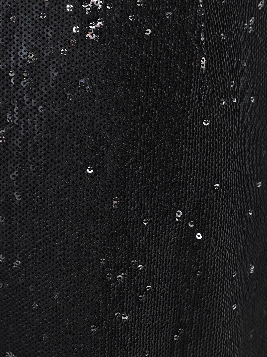 Юбка с пайетками