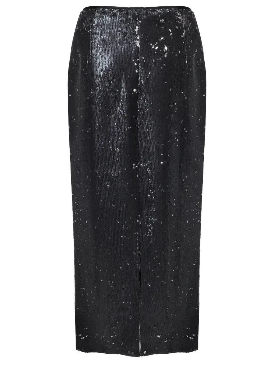 Юбка с пайетками