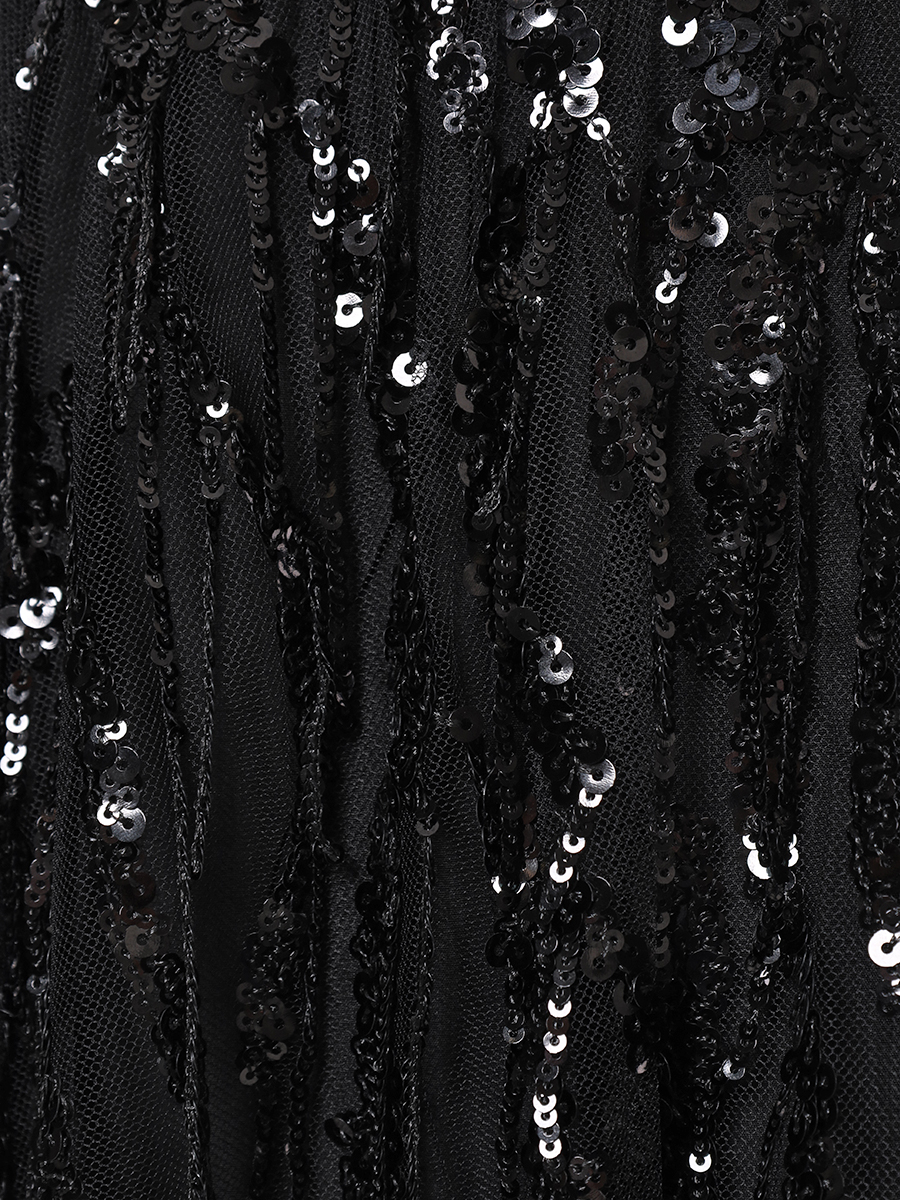 Юбка с пайетками