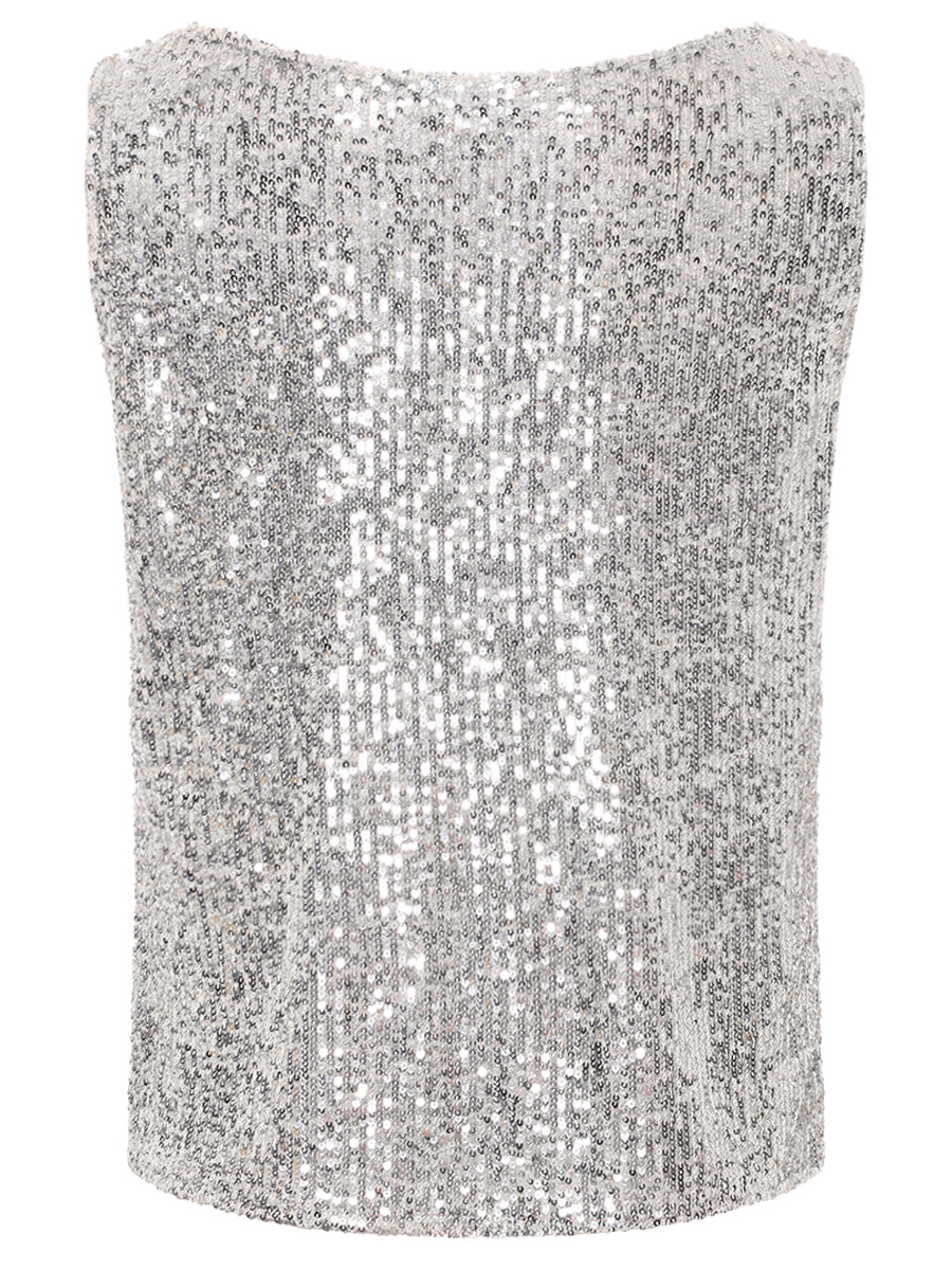 Топ с пайетками