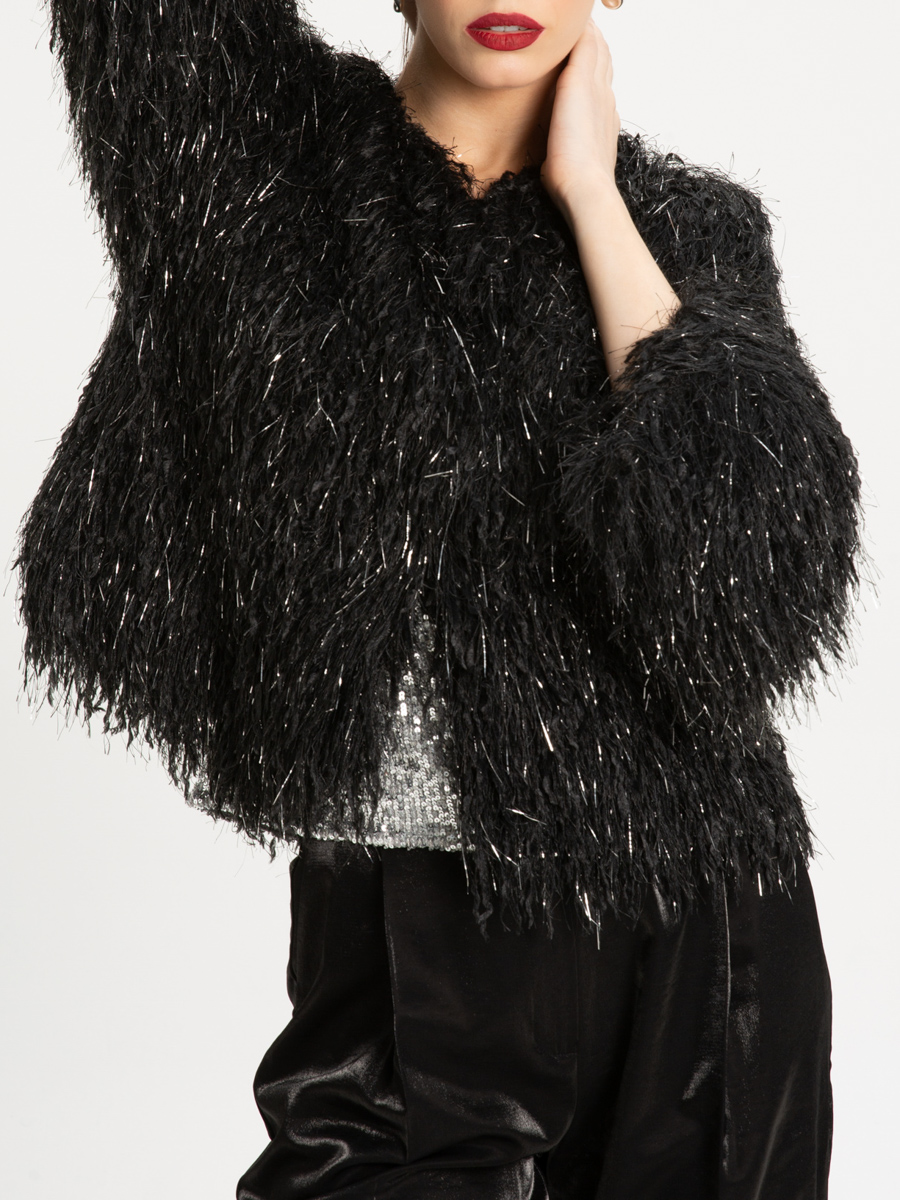 Жакет однотонный