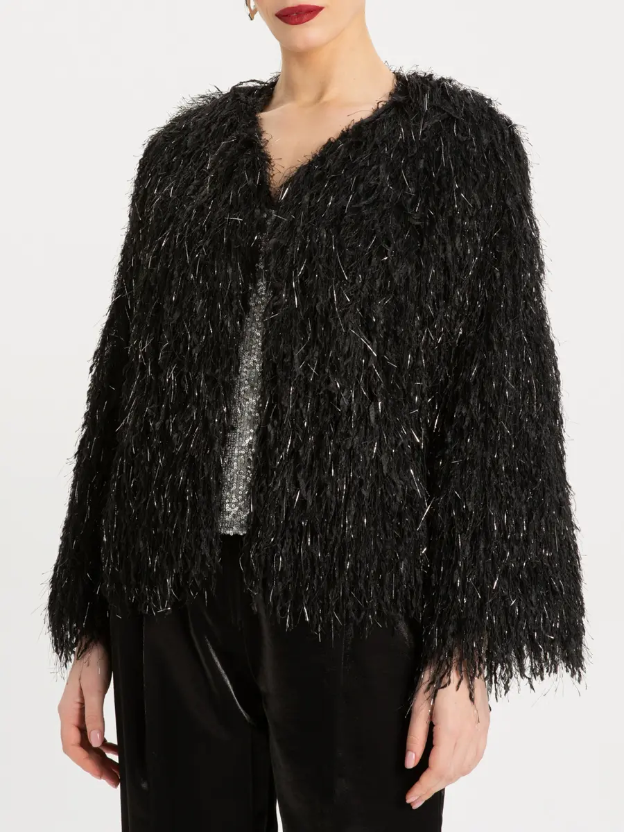 Жакет однотонный