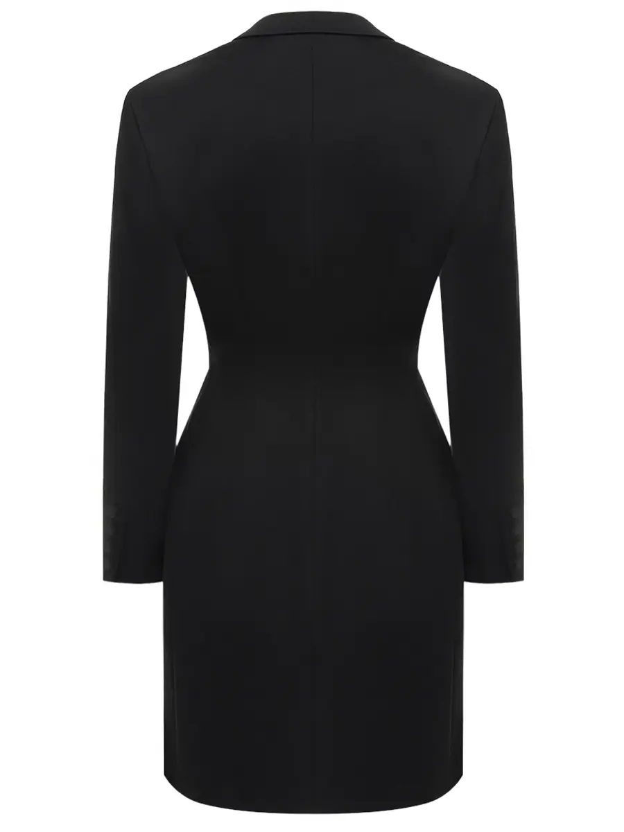 Платье-однотонное