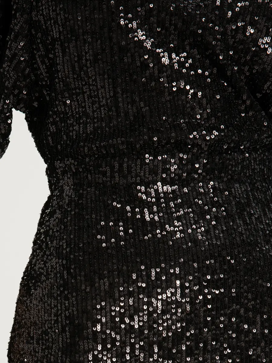 Платье с пайетками