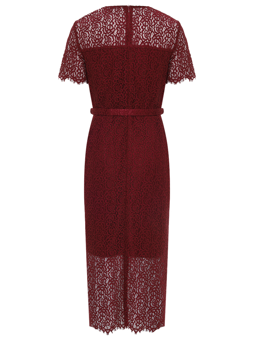 Платье кружевное