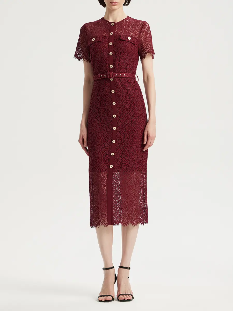Платье кружевное