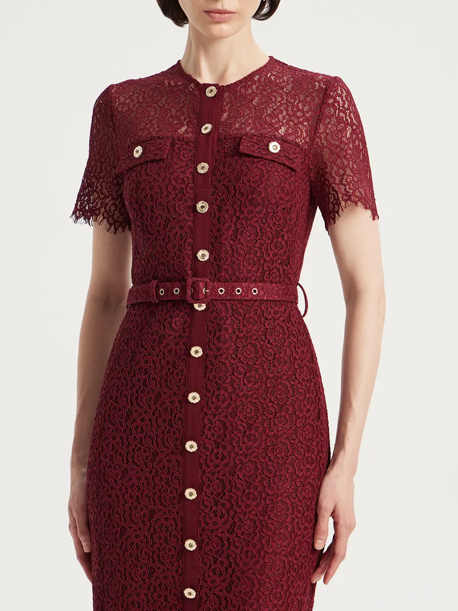 Платье кружевное