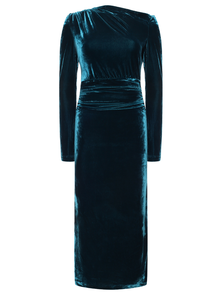 Платье бархатное