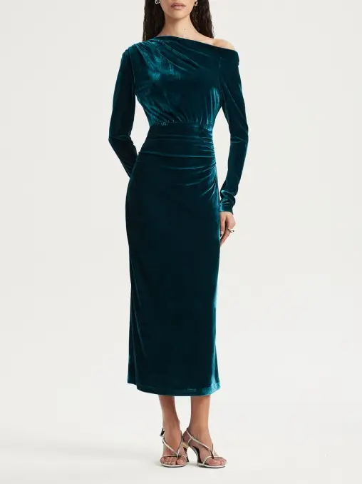 Платье бархатное EMILIA DELL'ORO