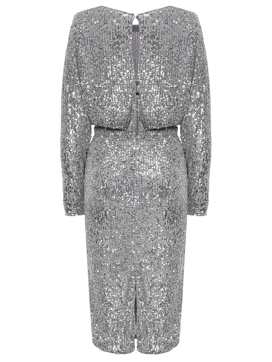 Платье с пайетками