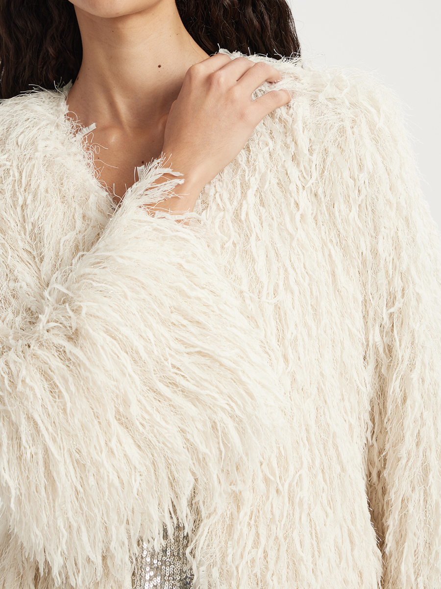 Жакет однотонный