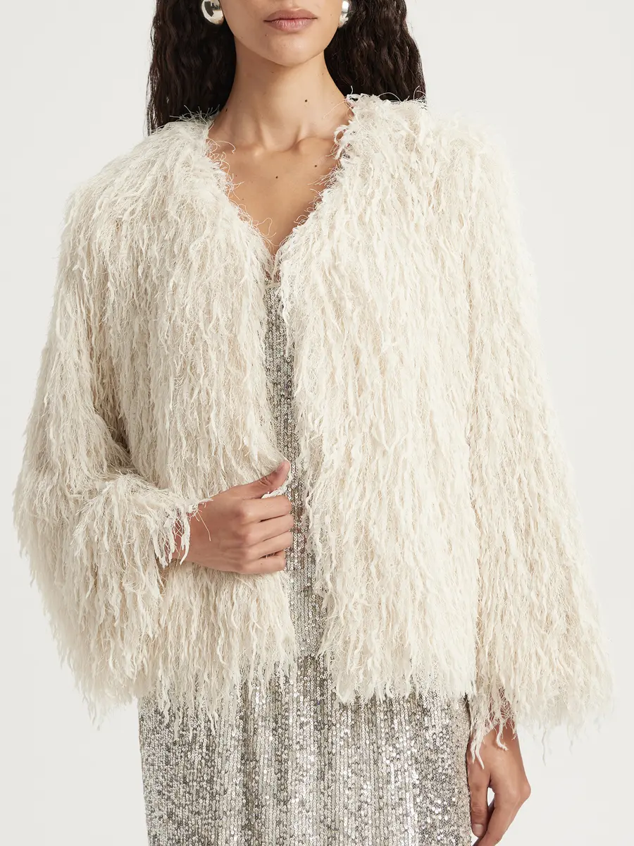 Жакет однотонный