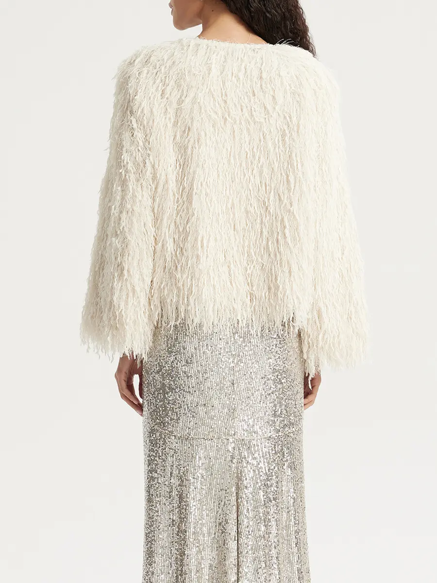 Жакет однотонный