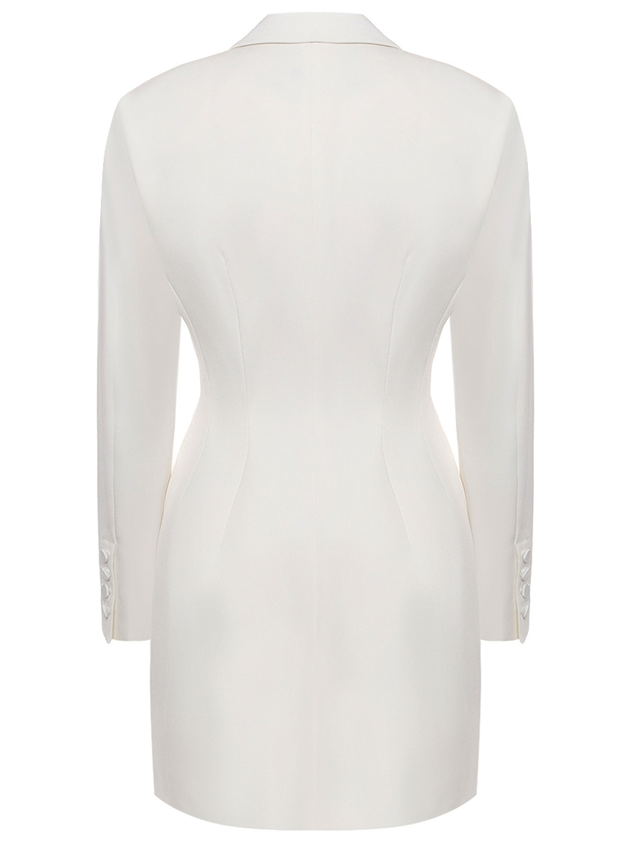 Платье-однотонное