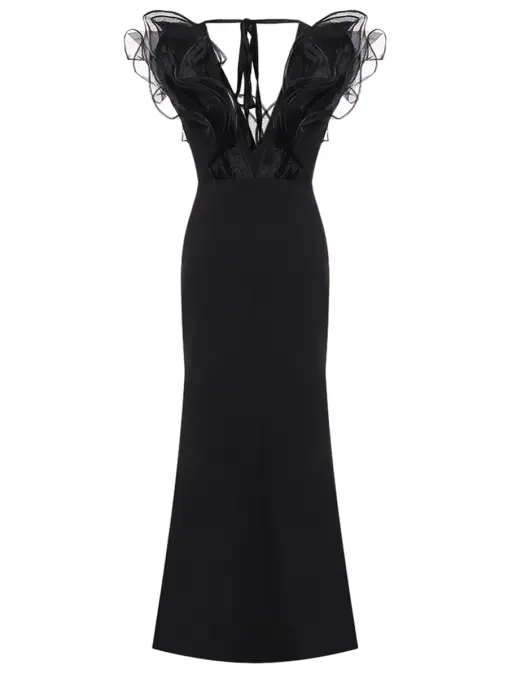 Платье однотонное EMILIA DELL'ORO