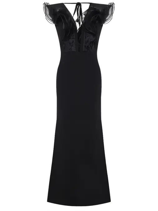 Платье однотонное EMILIA DELL'ORO