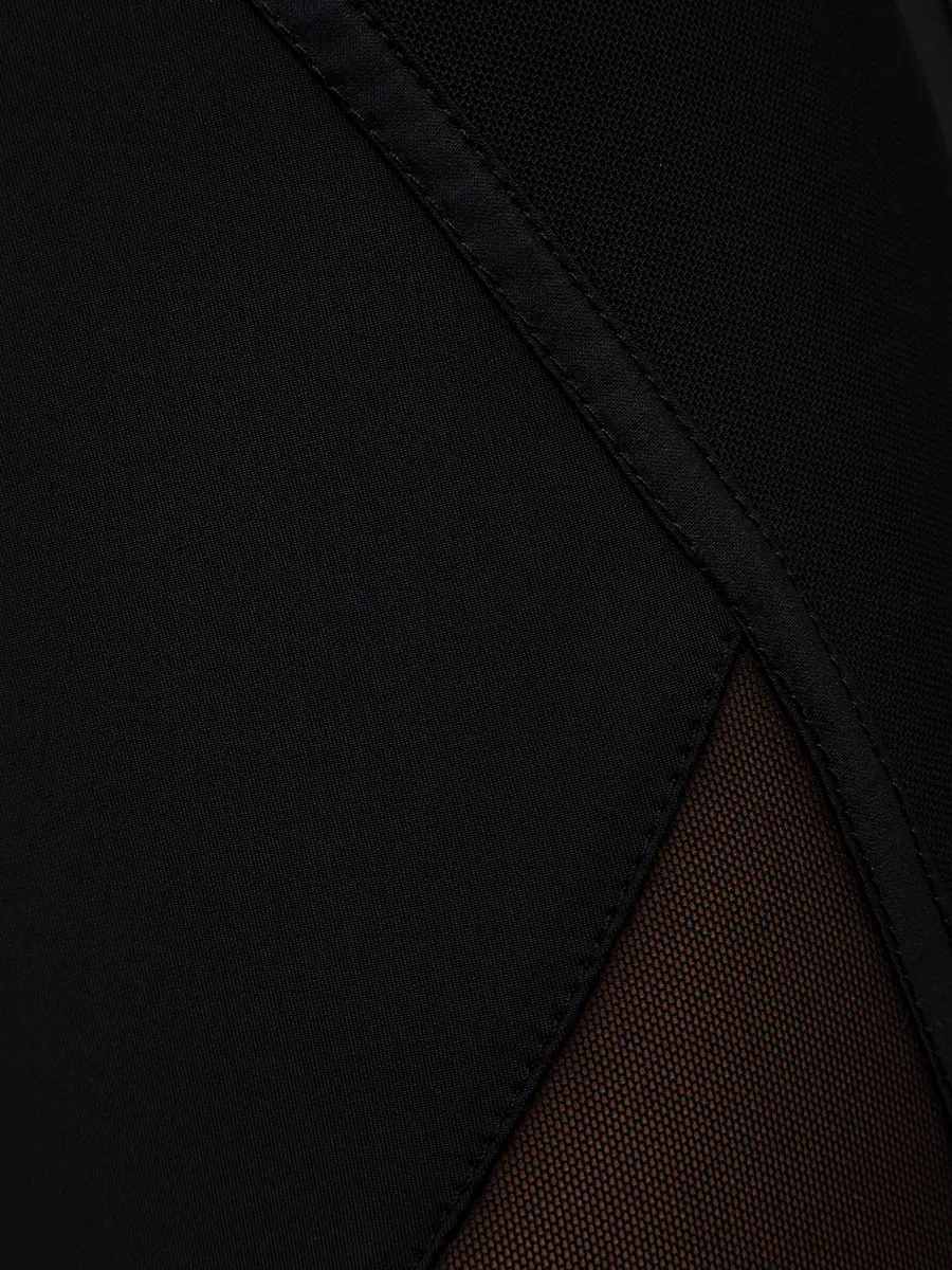 Платье из сетки