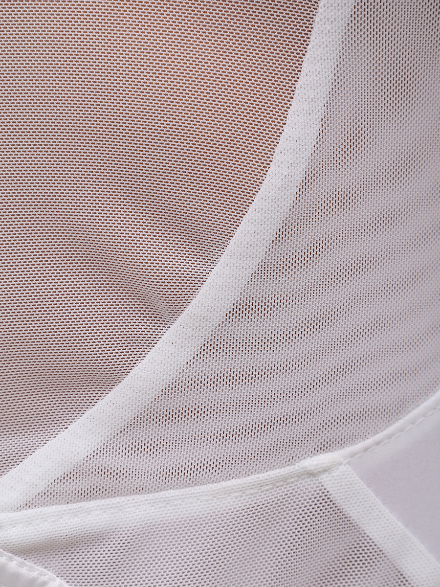 Платье из сетки