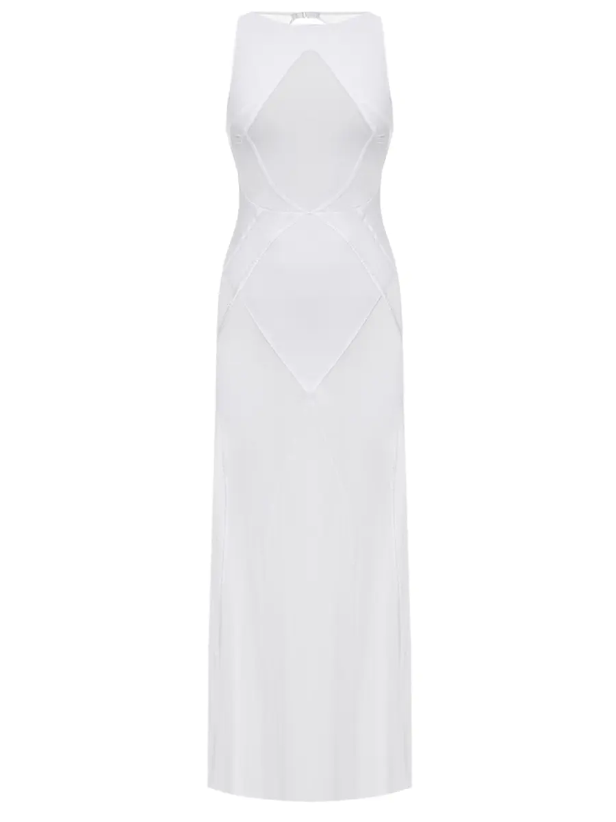 Платье из сетки