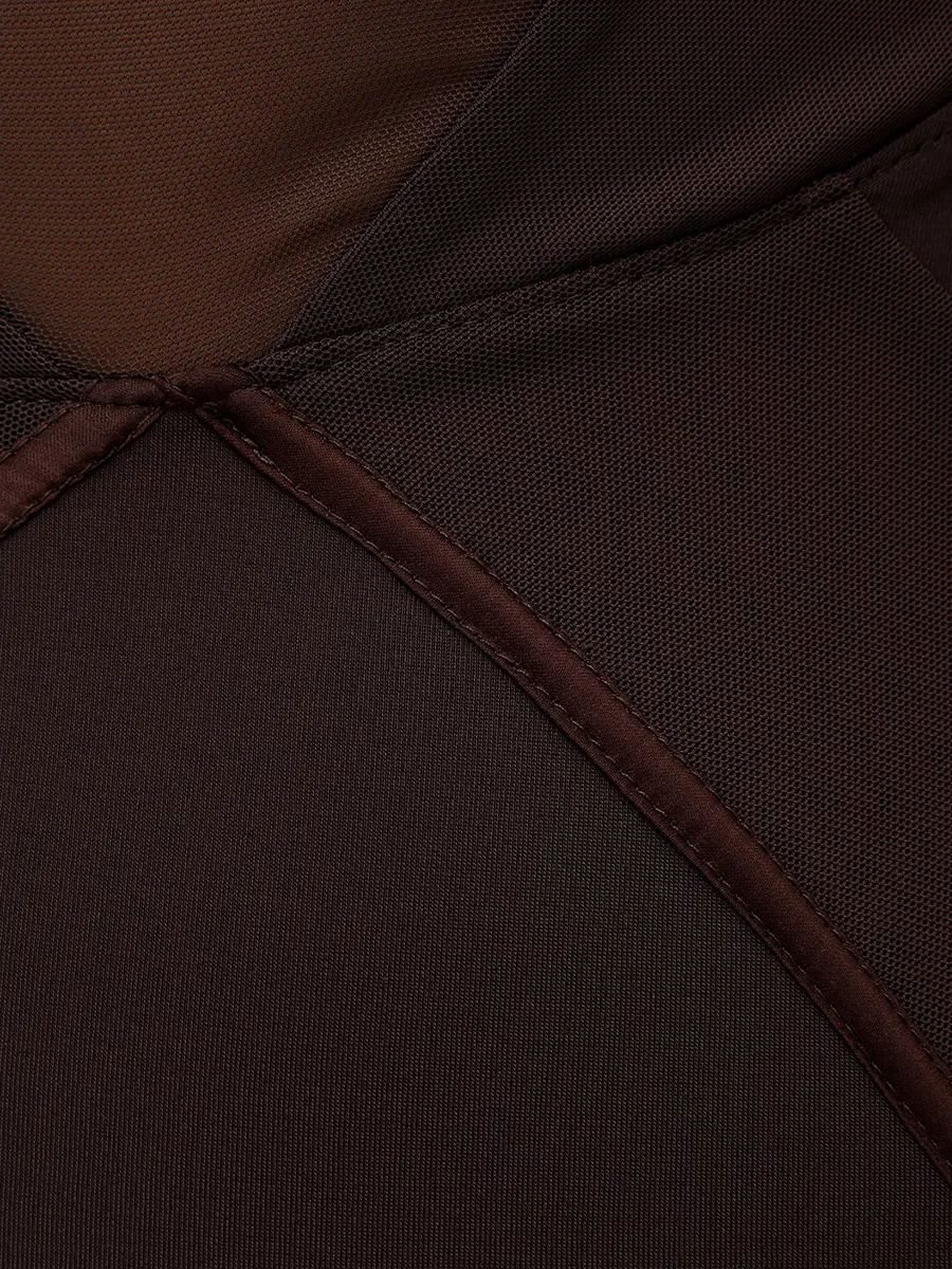 Платье из сетки