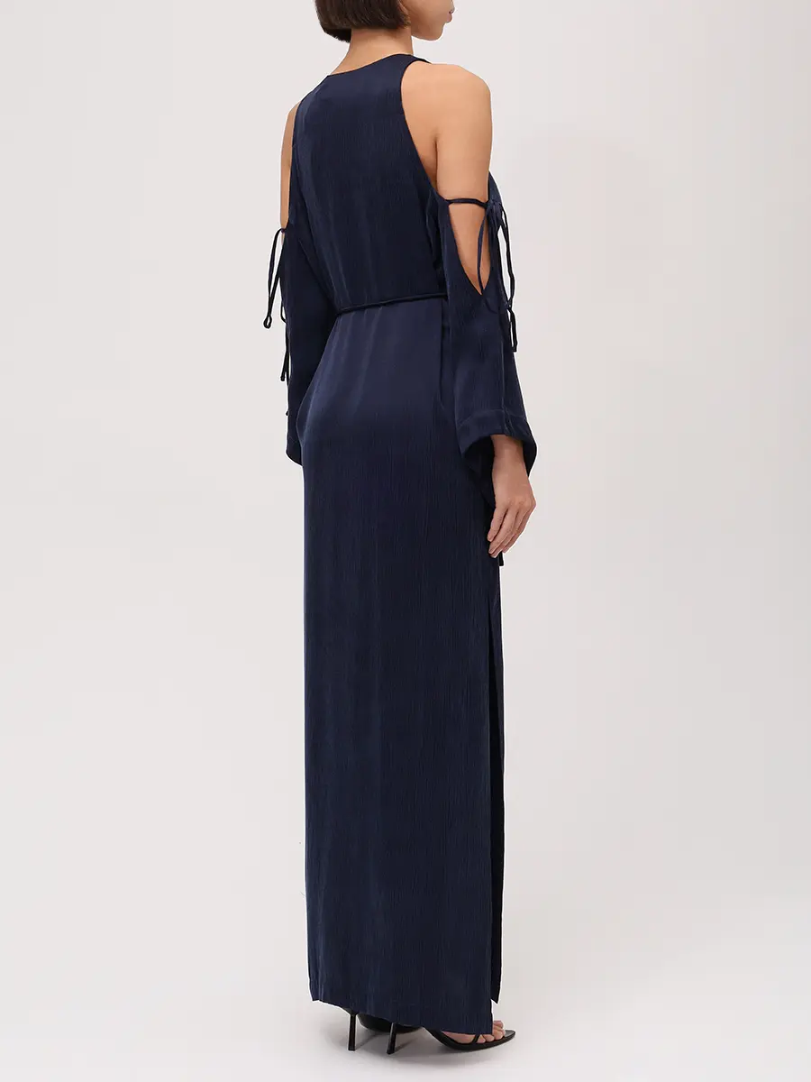 Платье из купро и вискозы