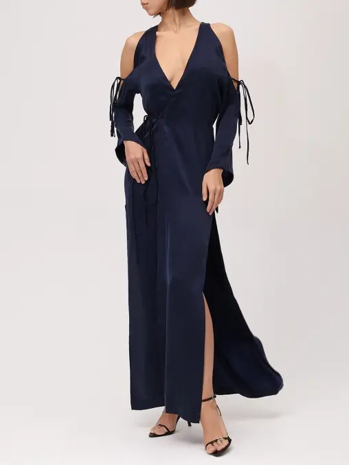 Платье из купро и вискозы FORM FOR FREEDOM