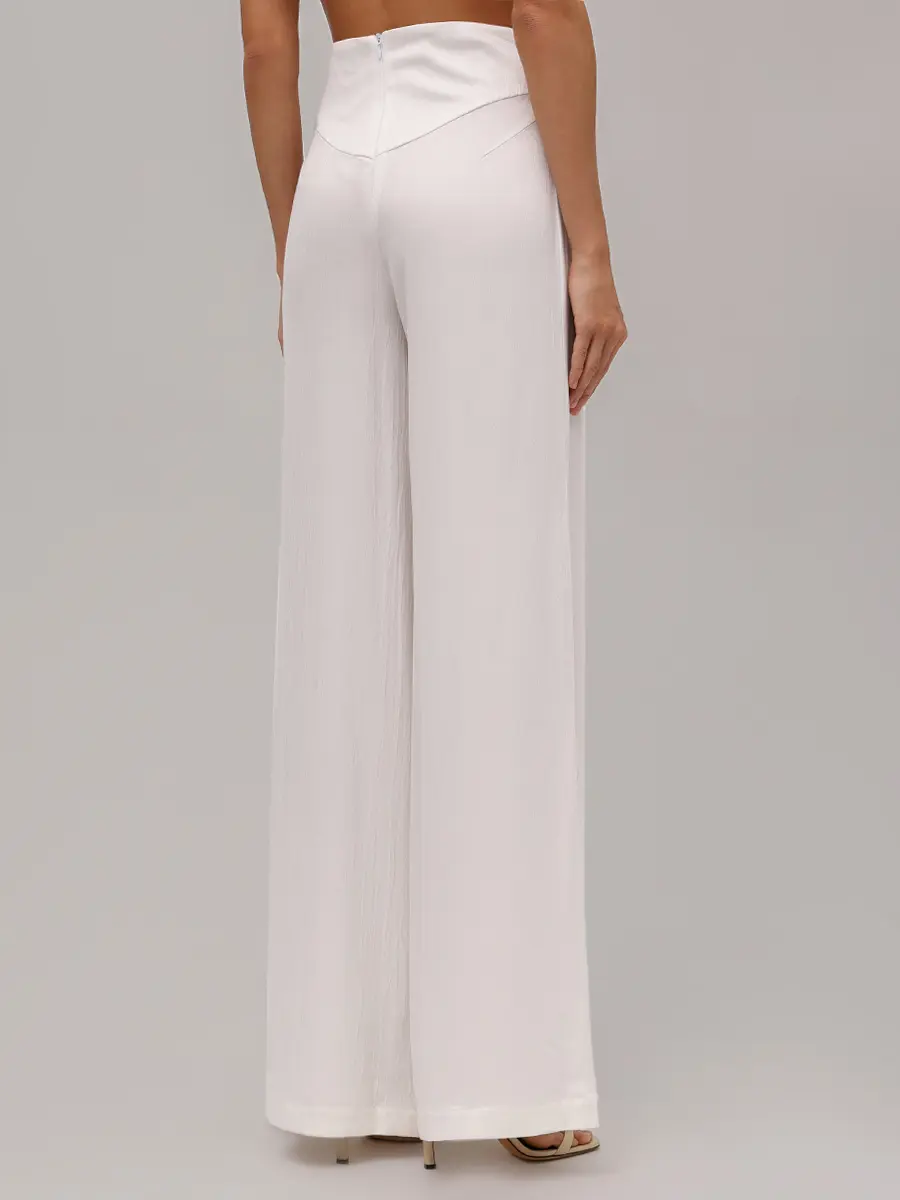 Брюки из купро и вискозы