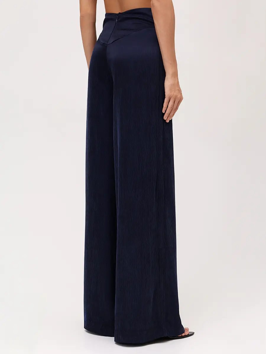 Брюки из купро и вискозы