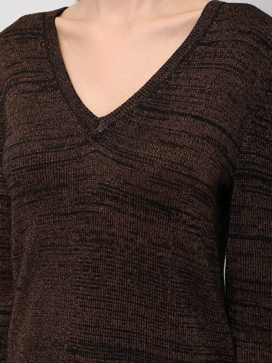 Джемпер хлопковый Люрекс