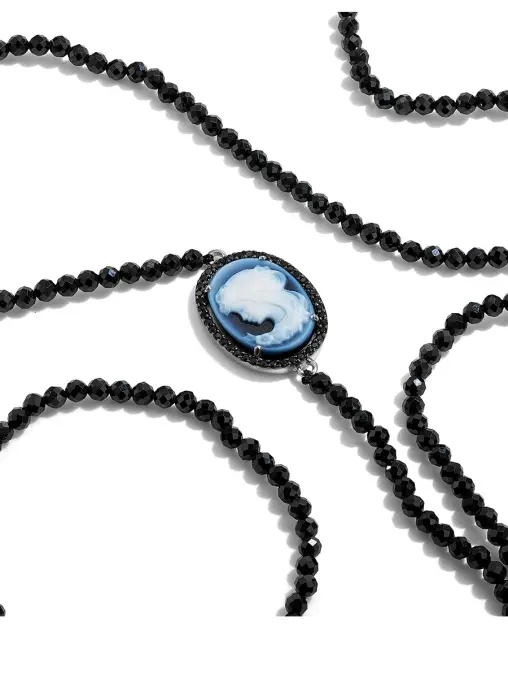 Колье с агатом NATASHA LIBELLE