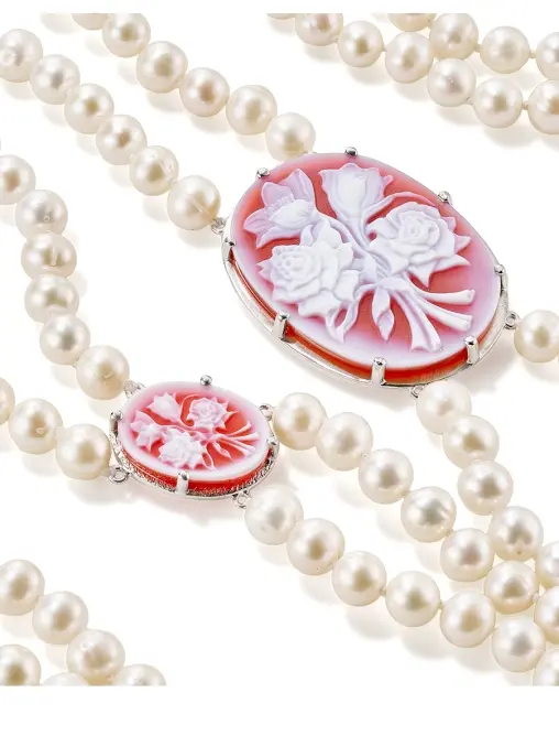 Бодичейн жемчуг с агатом NATASHA LIBELLE