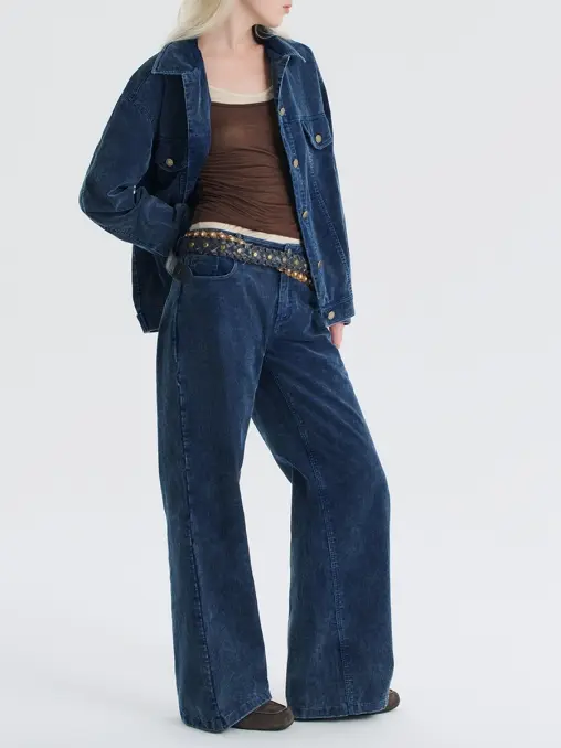 Брюки Mon Loulou хлопковые FASHION REBELS