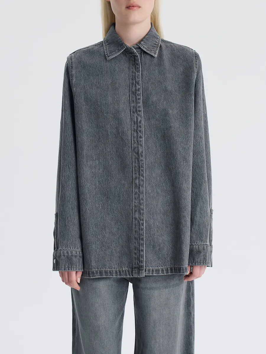 Рубашка Edith джинсовая