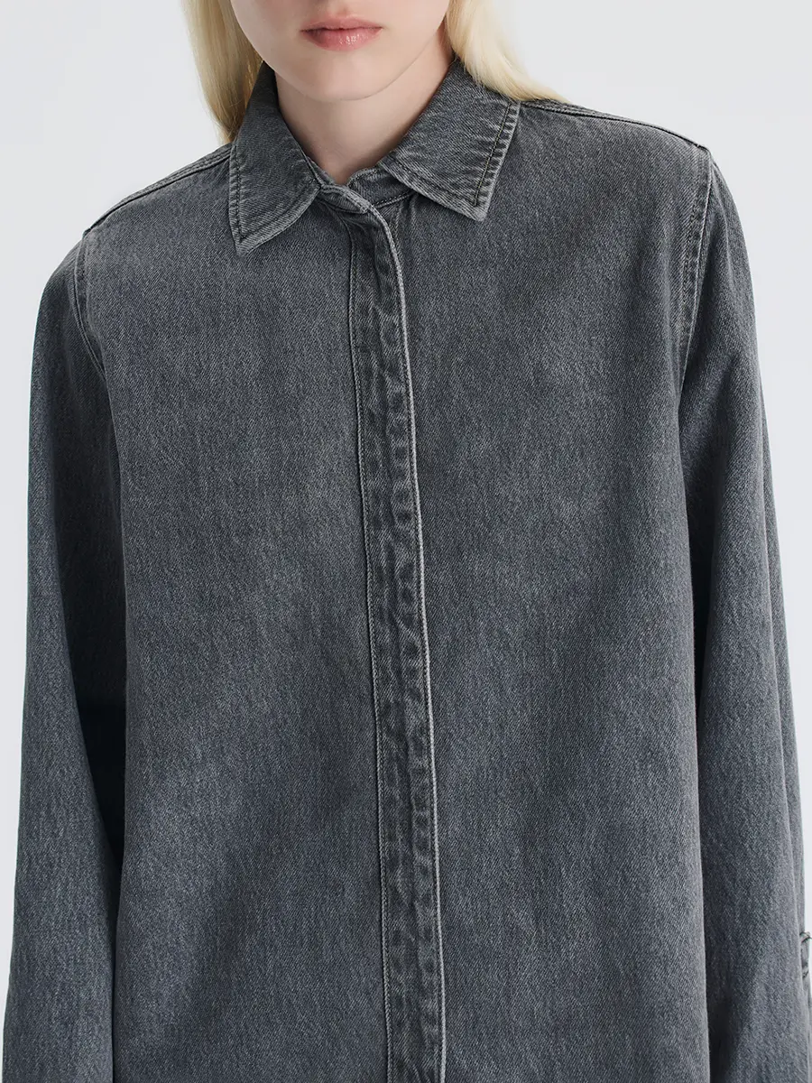 Рубашка Edith джинсовая