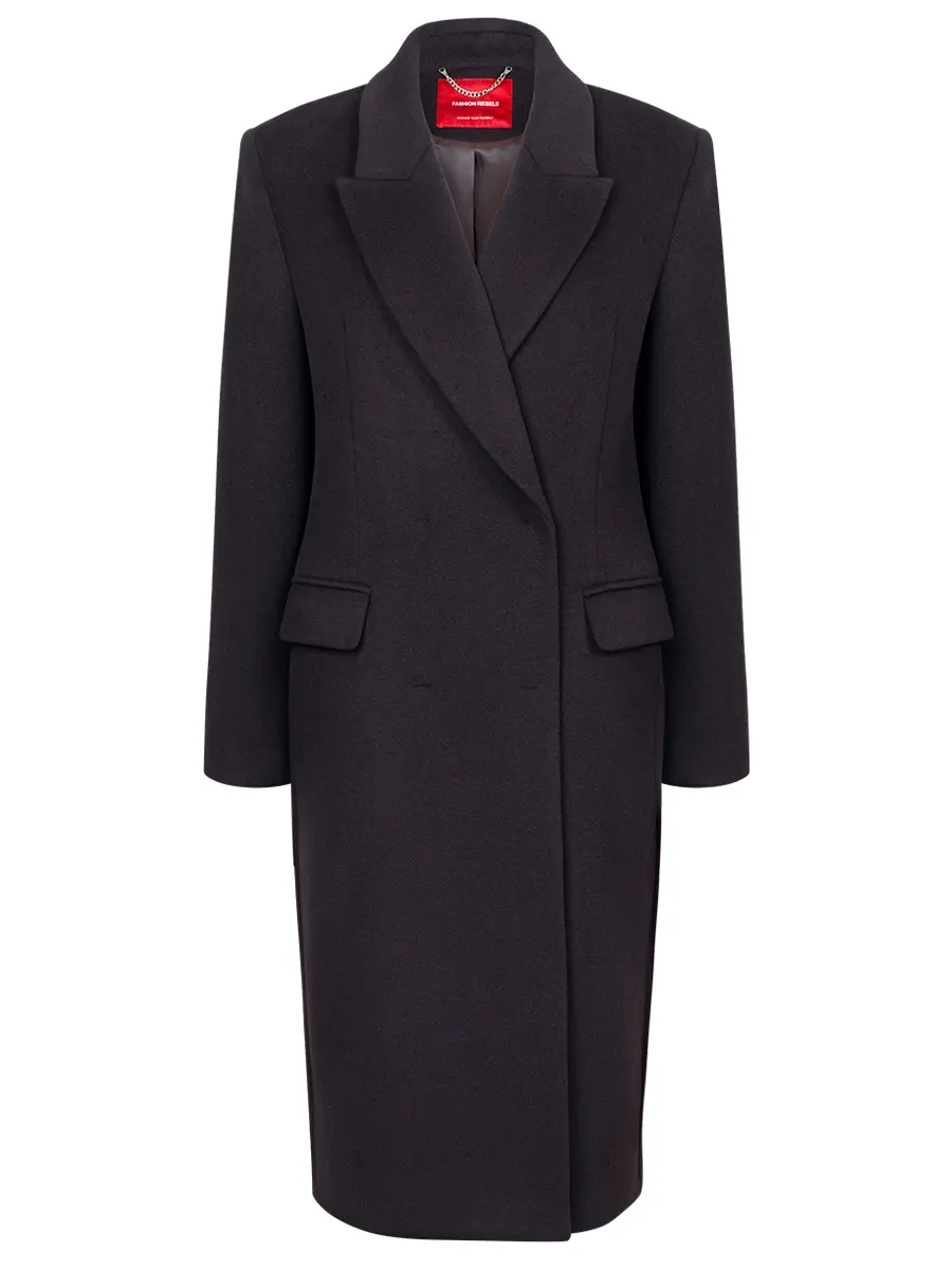 Пальто Mon Trésor однотонное