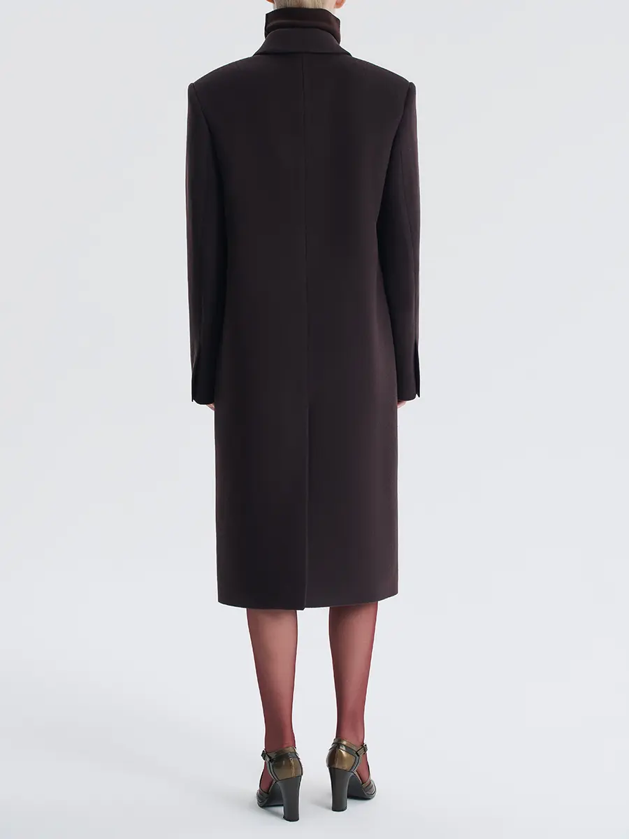 Пальто Mon Trésor однотонное