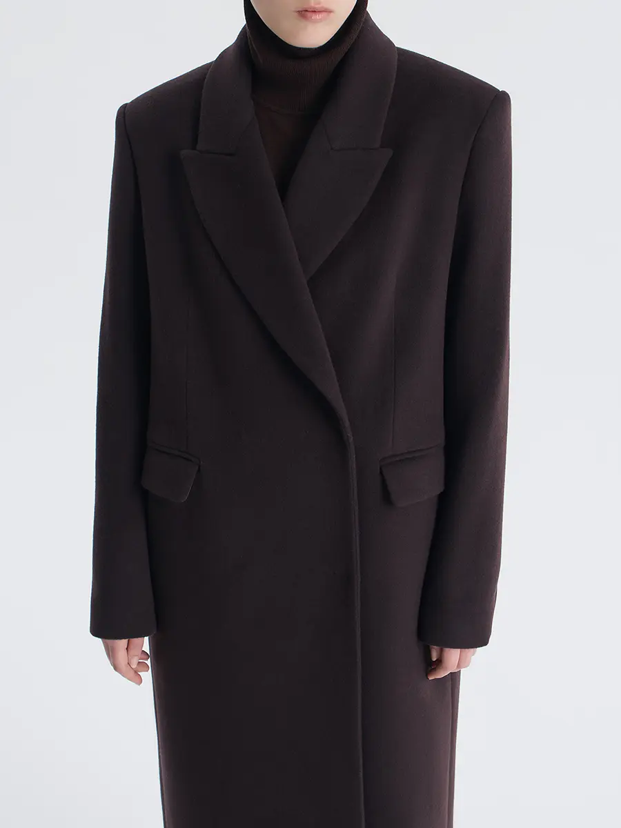 Пальто Mon Trésor однотонное