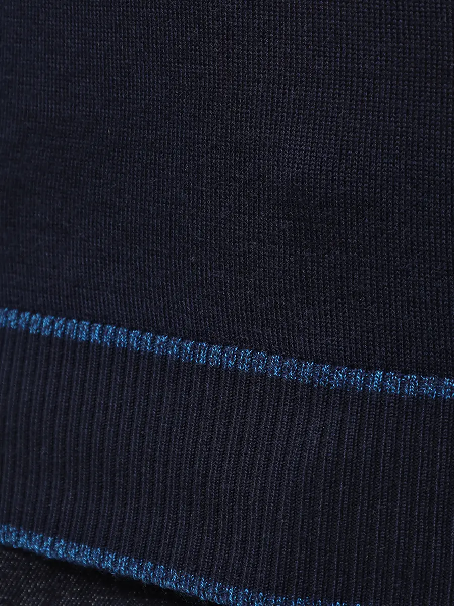 Поло из тенселя и шерсти