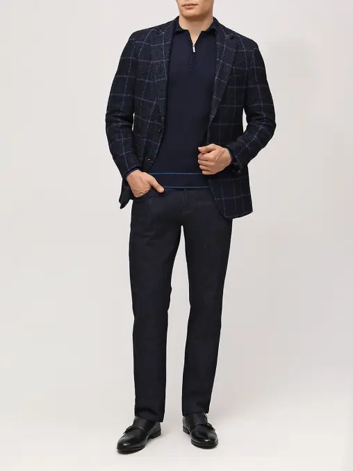 Поло из тенселя и шерсти CUDGI