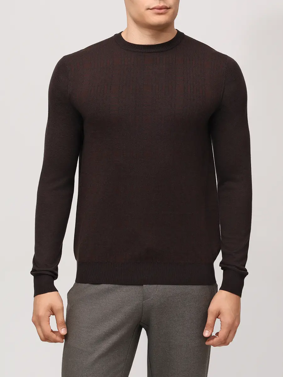 Джемпер из шерсти и тенселя