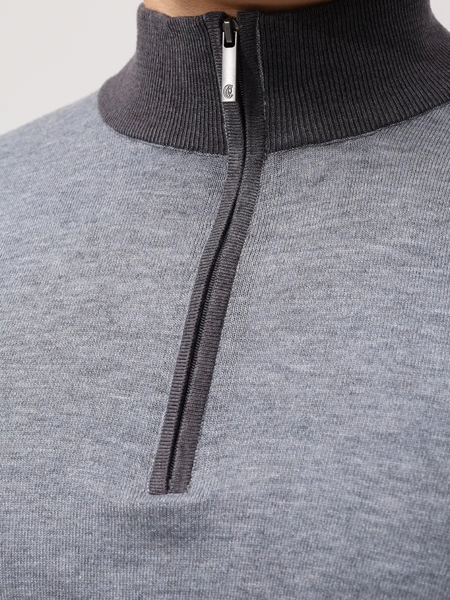 Джемпер из шерсти и тенселя