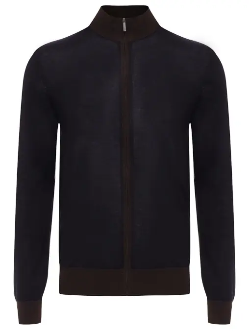 Кардиган из шерсти и тенселя CUDGI